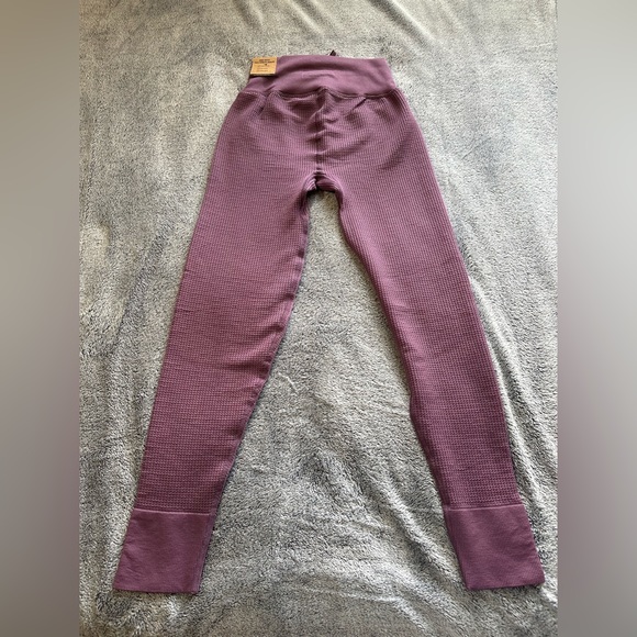 PINK SOFT SEAMLESS HIGH WAIST FULL LENGTH JOGGER - Picture 5 of 12